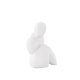 VENTURE DESIGN Floda skulptur - hvid stentj (11x9x14H)
