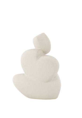 VENTURE DESIGN Floda skulptur - lysegr stentj (11x9x14H)