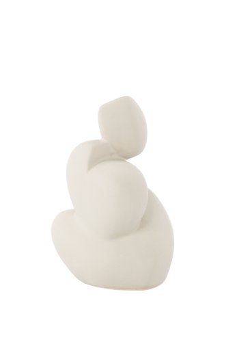 VENTURE DESIGN Floda skulptur - lysegr stentj (11x9x14H)