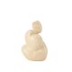 VENTURE DESIGN Floda skulptur - lysegul stentj (11x9x14H)