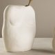 VENTURE DESIGN Romie vase - offwhite stentj (24x14x28H)