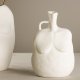 VENTURE DESIGN Conta vase - offwhite stentj (17x10x25H)