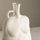VENTURE DESIGN Conta vase - offwhite stentj (17x10x25H)