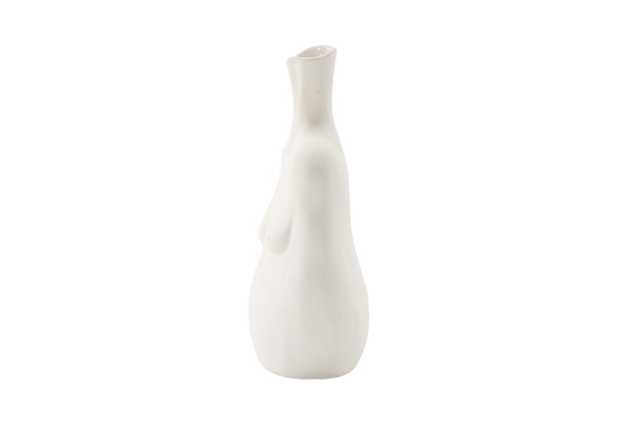 VENTURE DESIGN Conta vase - offwhite stentj (17x10x25H)