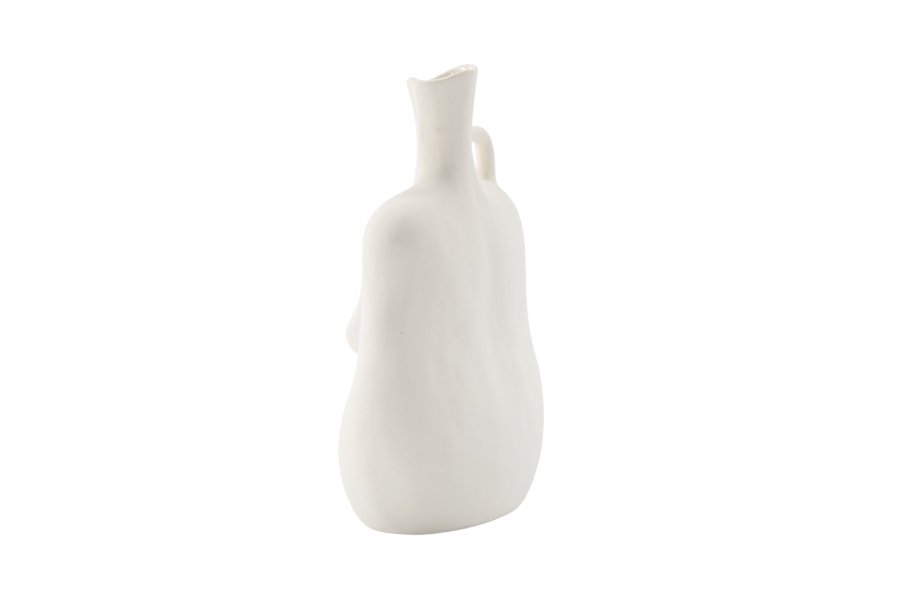 VENTURE DESIGN Conta vase - offwhite stentj (17x10x25H)