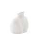 VENTURE DESIGN Harvey vase - offwhite stentj (17x10x15H)