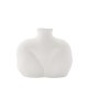 VENTURE DESIGN Harvey vase - offwhite stentj (17x10x15H)