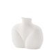 VENTURE DESIGN Harvey vase - offwhite stentj (17x10x15H)