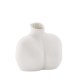 VENTURE DESIGN Harvey vase - offwhite stentj (17x10x15H)
