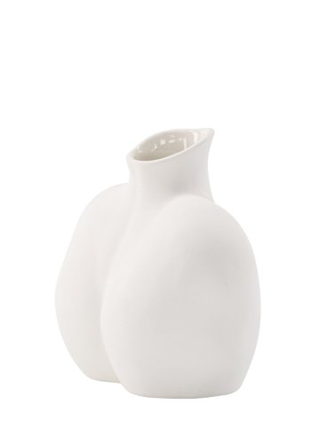 VENTURE DESIGN Harvey vase - offwhite stentj (17x10x15H)