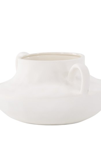 VENTURE DESIGN Holda potte - offwhite stentj (31x29x15H)