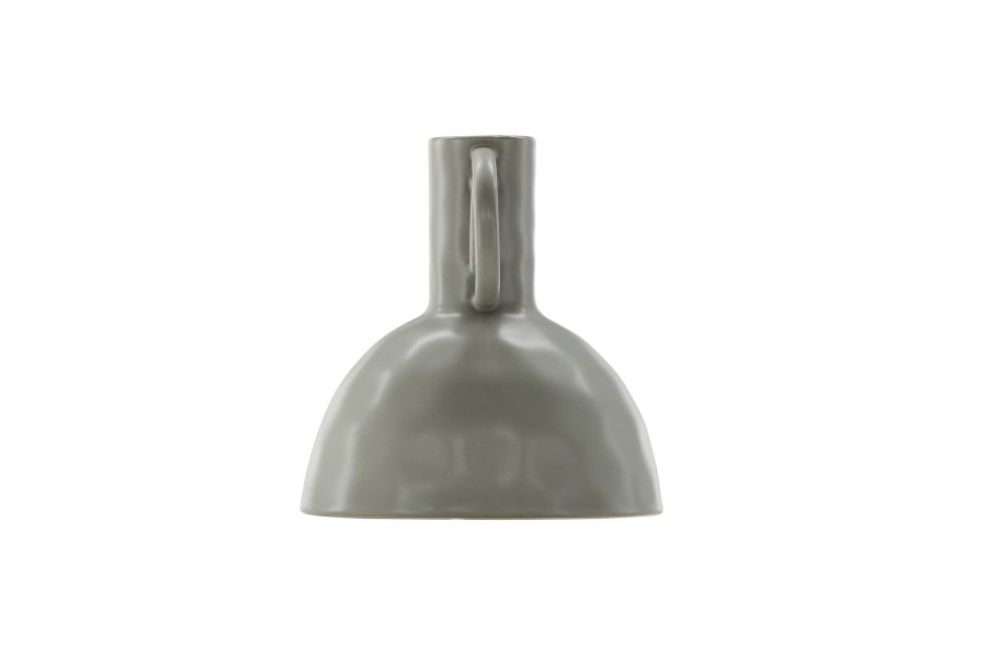 VENTURE DESIGN Vivi vase, m. hank - mrkegr stentj (24x24x25H)