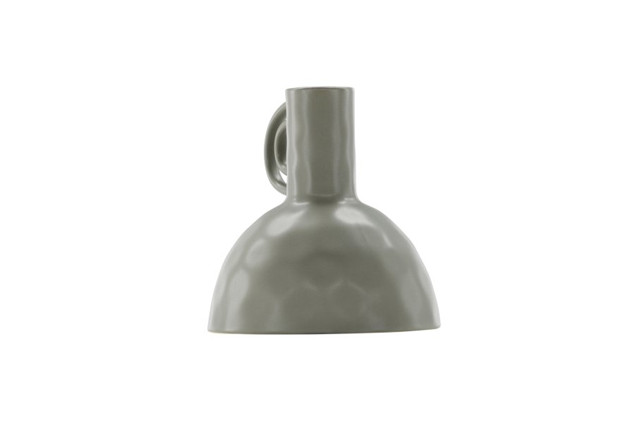 VENTURE DESIGN Vivi vase, m. hank - mrkegr stentj (24x24x25H)