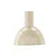 VENTURE DESIGN Vivi vase, m. hank - beige/sorte prikker stentj (24x24x25H)