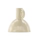 VENTURE DESIGN Vivi vase, m. hank - beige/sorte prikker stentj (24x24x25H)