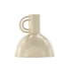 VENTURE DESIGN Vivi vase, m. hank - beige/sorte prikker stentj (24x24x25H)