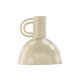 VENTURE DESIGN Vivi vase, m. hank - beige/sorte prikker stentj (24x24x25H)