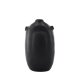 VENTURE DESIGN Madi vase, rund sort stentj (17x17x28H)