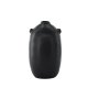 VENTURE DESIGN Madi vase, rund sort stentj (17x17x28H)