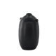 VENTURE DESIGN Madi vase, rund sort stentj (17x17x28H)