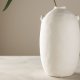 VENTURE DESIGN Madi vase, rund - offwhite stentj (17x17x28H)