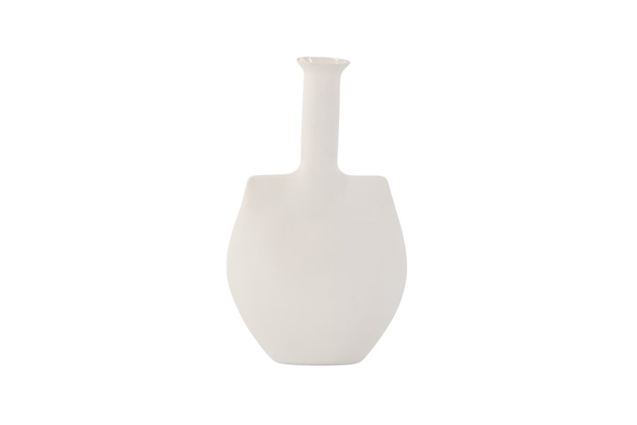 VENTURE DESIGN Madison vase - off white stentj (14x8x22H)