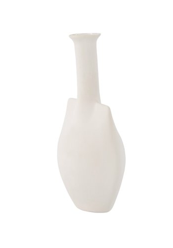 VENTURE DESIGN Madison vase - off white stentj (14x8x22H)