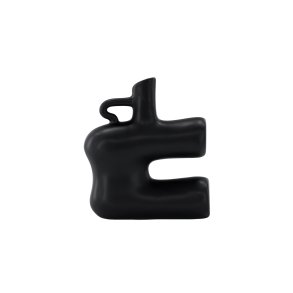 VENTURE DESIGN Dity vase - mat sort stentj (18x7x19H)