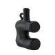 VENTURE DESIGN Dity vase - mat sort stentj (18x7x19H)