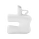 VENTURE DESIGN Dity vase, m. 1 hndtag - hvid stentj (18x7x19H)