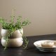 VENTURE DESIGN Dapne potte, rund - mat beige stentj (16x16x13)