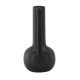 VENTURE DESIGN Allis vase, m. hank - mat sort stentj (18x18x36)