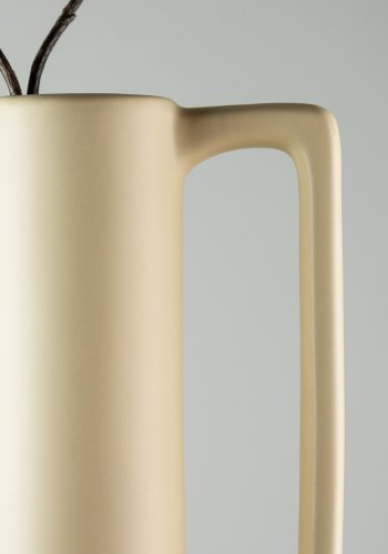 VENTURE DESIGN Allis vase, m. hank - gul stentj (18x18x36)