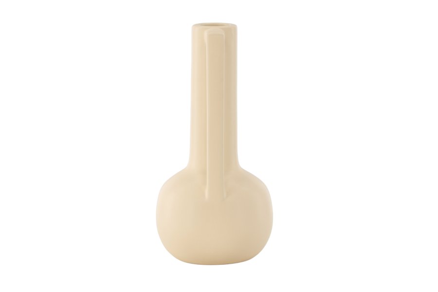 VENTURE DESIGN Allis vase, m. hank - gul stentj (18x18x36)