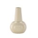 VENTURE DESIGN Lane vase, m. hank - beige/sorte prikker stentj (15x15x22)