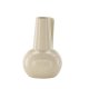 VENTURE DESIGN Lane vase, m. hank - beige/sorte prikker stentj (15x15x22)
