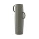 VENTURE DESIGN Cent vase, m. 2 hanke - mrkegr stentj (19x13x41)