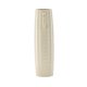 VENTURE DESIGN Cent vase, m. 2 hanke - beige/sorte prikker stentj (19x13x41)
