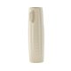 VENTURE DESIGN Cent vase, m. 2 hanke - beige/sorte prikker stentj (19x13x41)