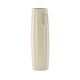 VENTURE DESIGN Cent vase, m. 2 hanke - beige/sorte prikker stentj (19x13x41)