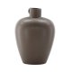 VENTURE DESIGN Cent vase, m. 1 hank - brun stentj (24x24x33)
