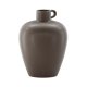 VENTURE DESIGN Cent vase, m. 1 hank - brun stentj (24x24x33)