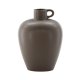 VENTURE DESIGN Cent vase, m. 1 hank - brun stentj (24x24x33)