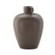 VENTURE DESIGN Cent vase, m. 1 hank - brun stentj (24x24x33)