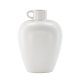 VENTURE DESIGN Cent vase, rund - offwhite stentj (24x24x33)
