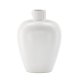 VENTURE DESIGN Cent vase, rund - offwhite stentj (24x24x33)