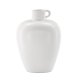 VENTURE DESIGN Cent vase, rund - offwhite stentj (24x24x33)