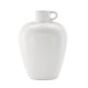 VENTURE DESIGN Cent vase, rund - offwhite stentj (24x24x33)
