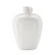 VENTURE DESIGN Cent vase, rund - offwhite stentj (24x24x33)