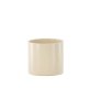 VENTURE DESIGN Sane potte, rund - beige/sorte prikker stentj (11x11x10)